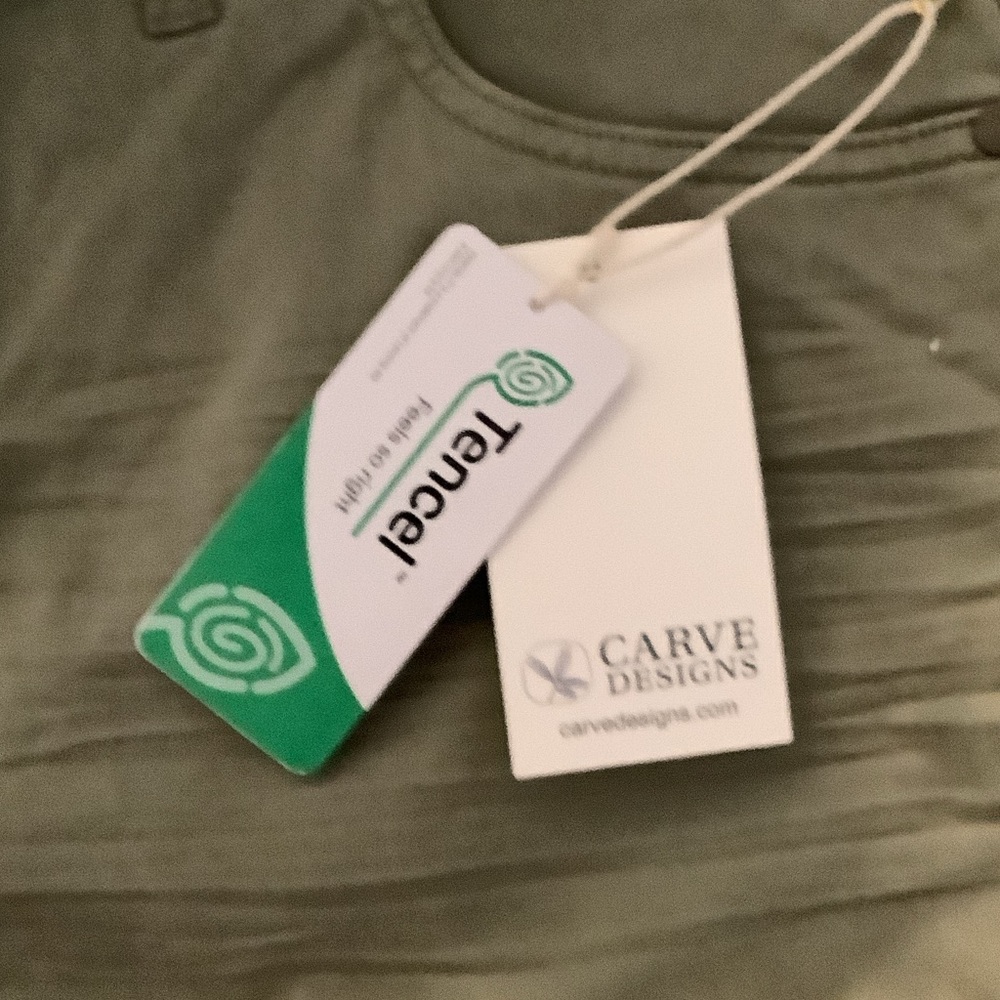 Carve Designs Twill Short Olive Women’s - Picture 5 of 8